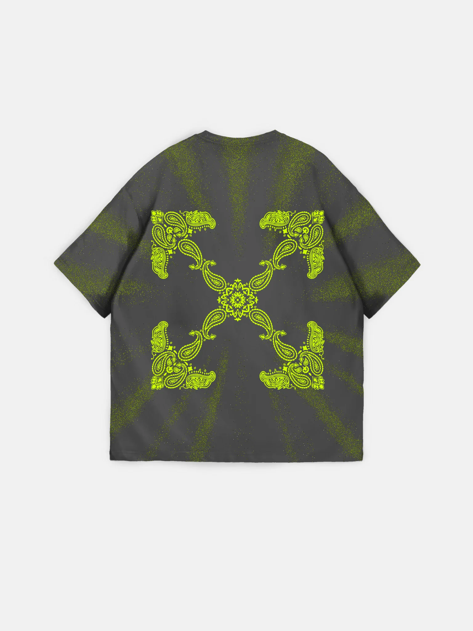 Oversize 'Sacred' T-Shirt - Anthracite - Image 5