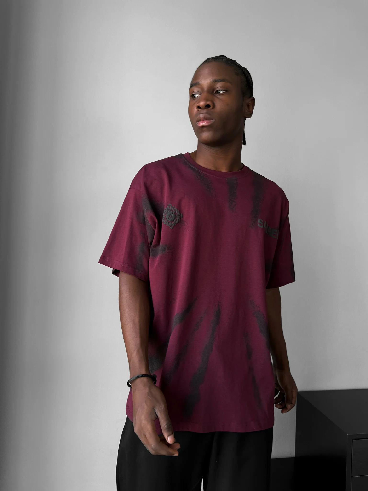 Oversize 'Sacred' T-Shirt - Port Royale - Image 2