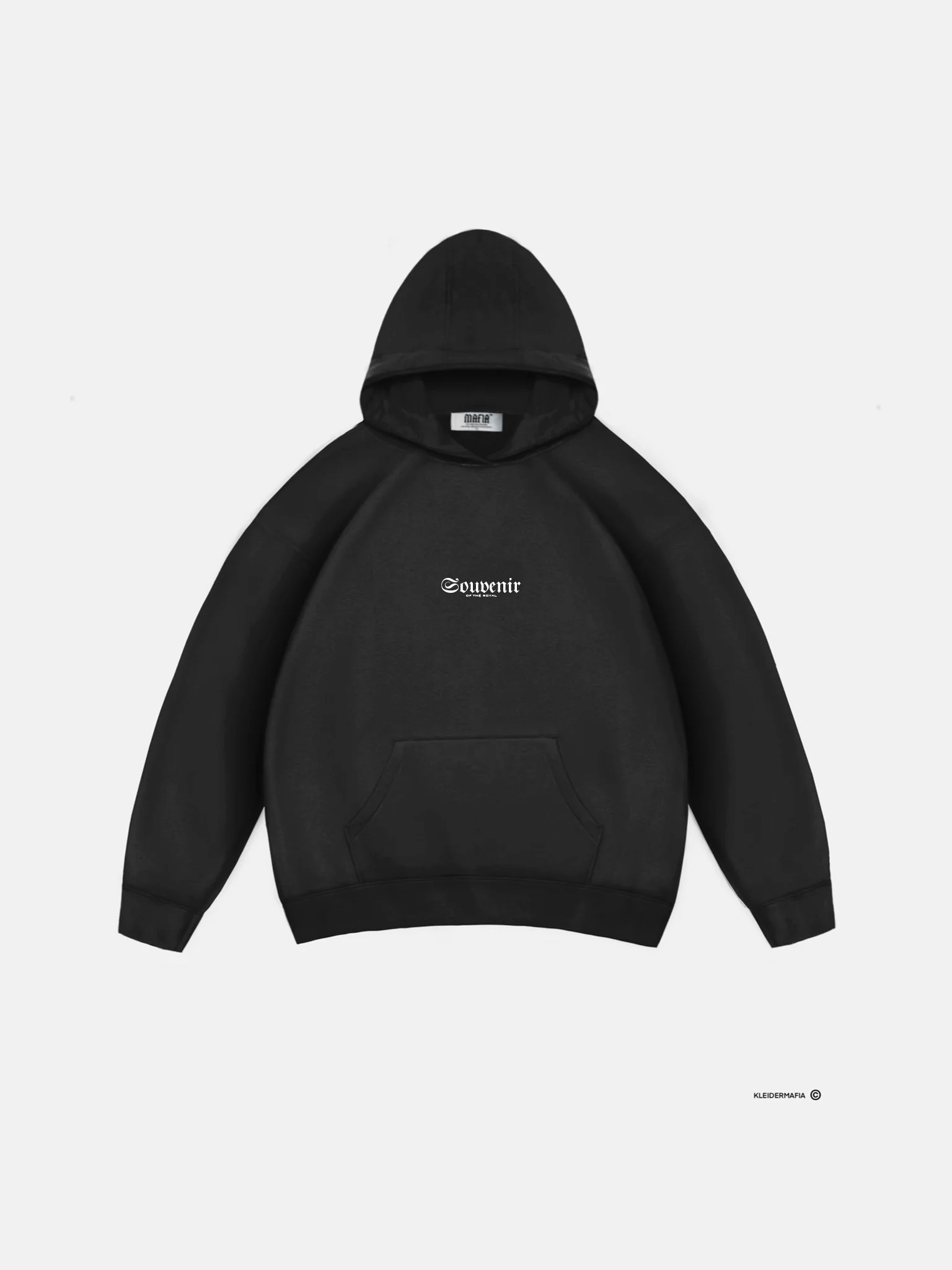 Oversize Souvenir Hoodie - Black - Image 5