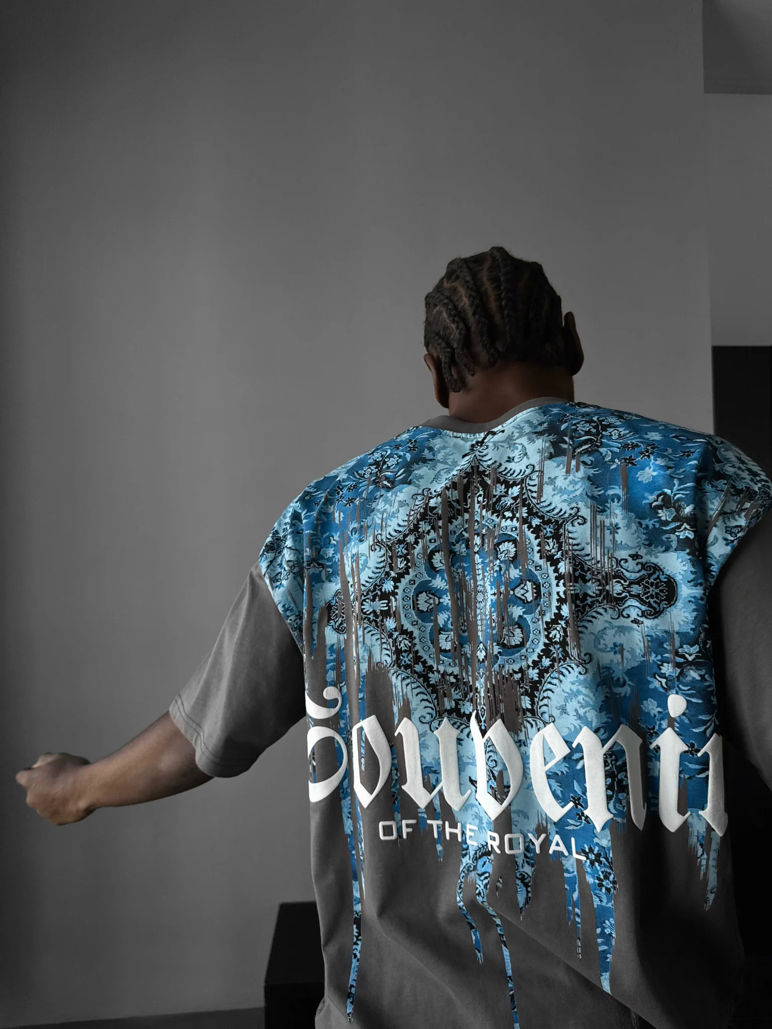 Oversize Souvenir T-Shirt - Anthracite - Image 2