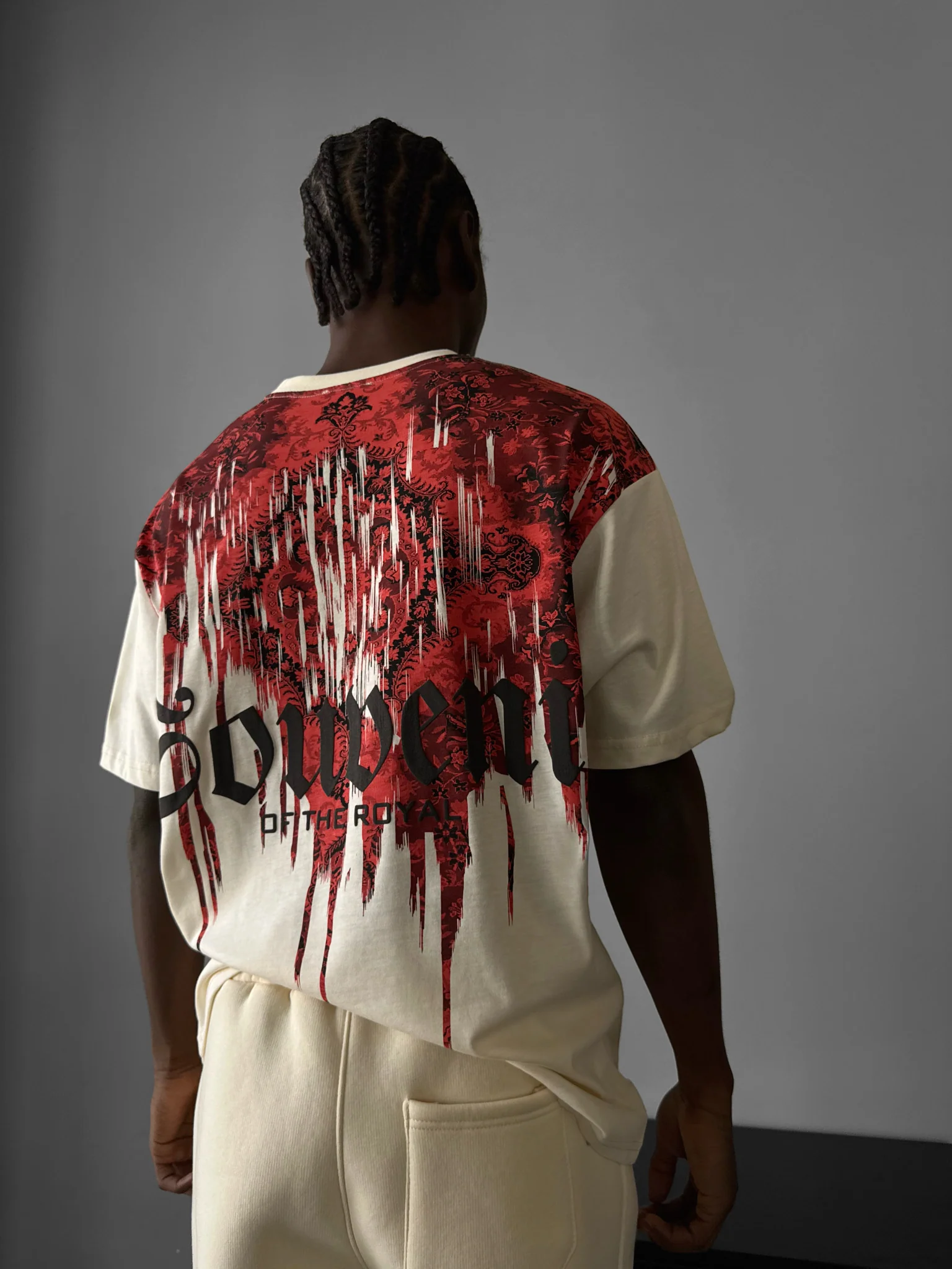 Oversize Souvenir T-Shirt - Antique White - Image 3