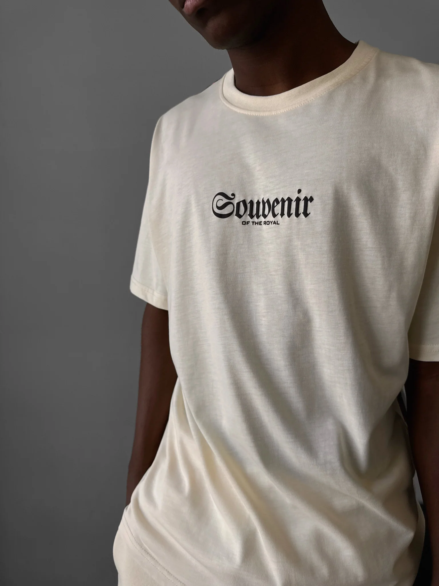 Oversize Souvenir T-Shirt - Antique White - Image 4