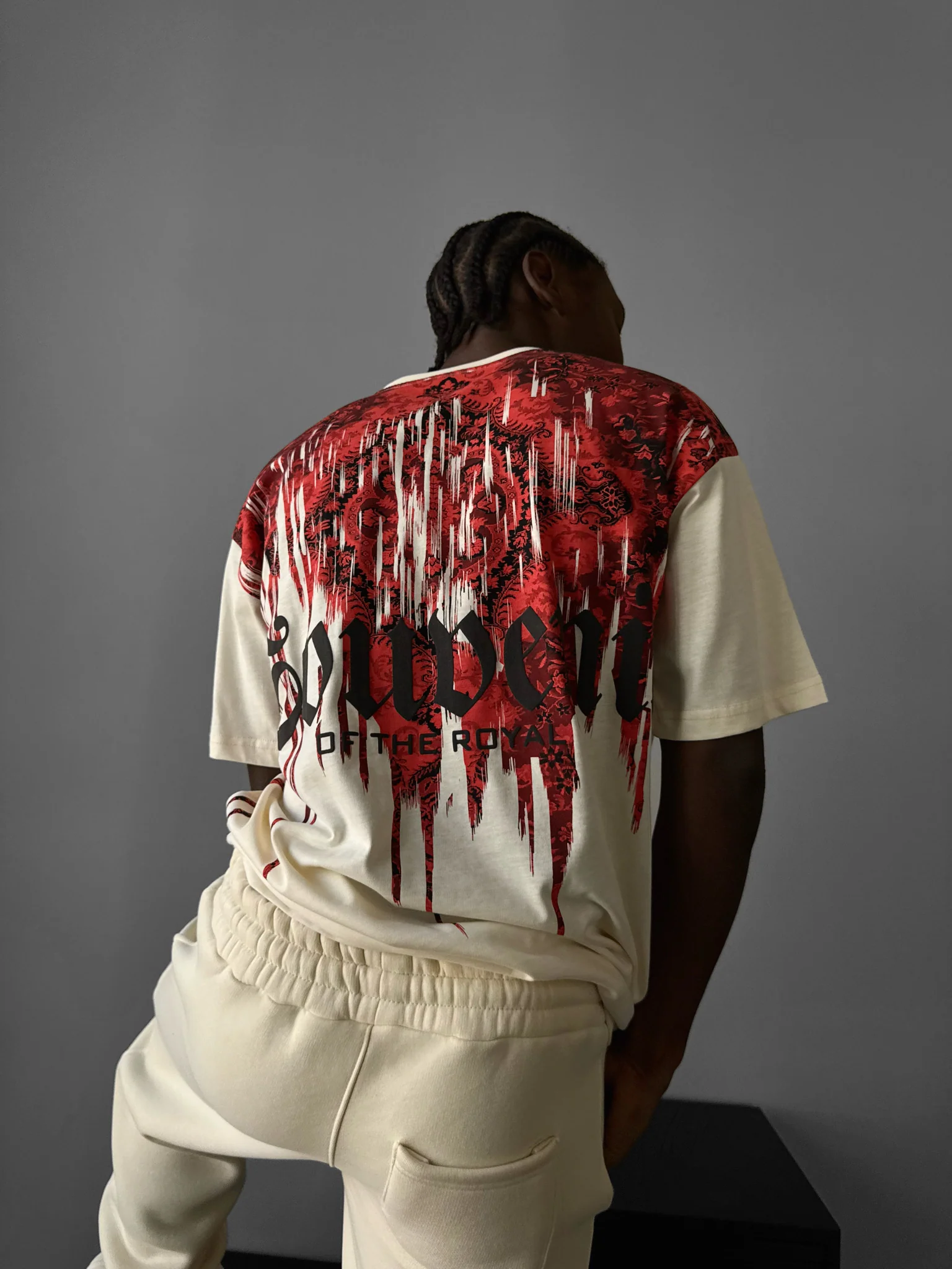 Oversize Souvenir T-Shirt - Antique White - Image 6