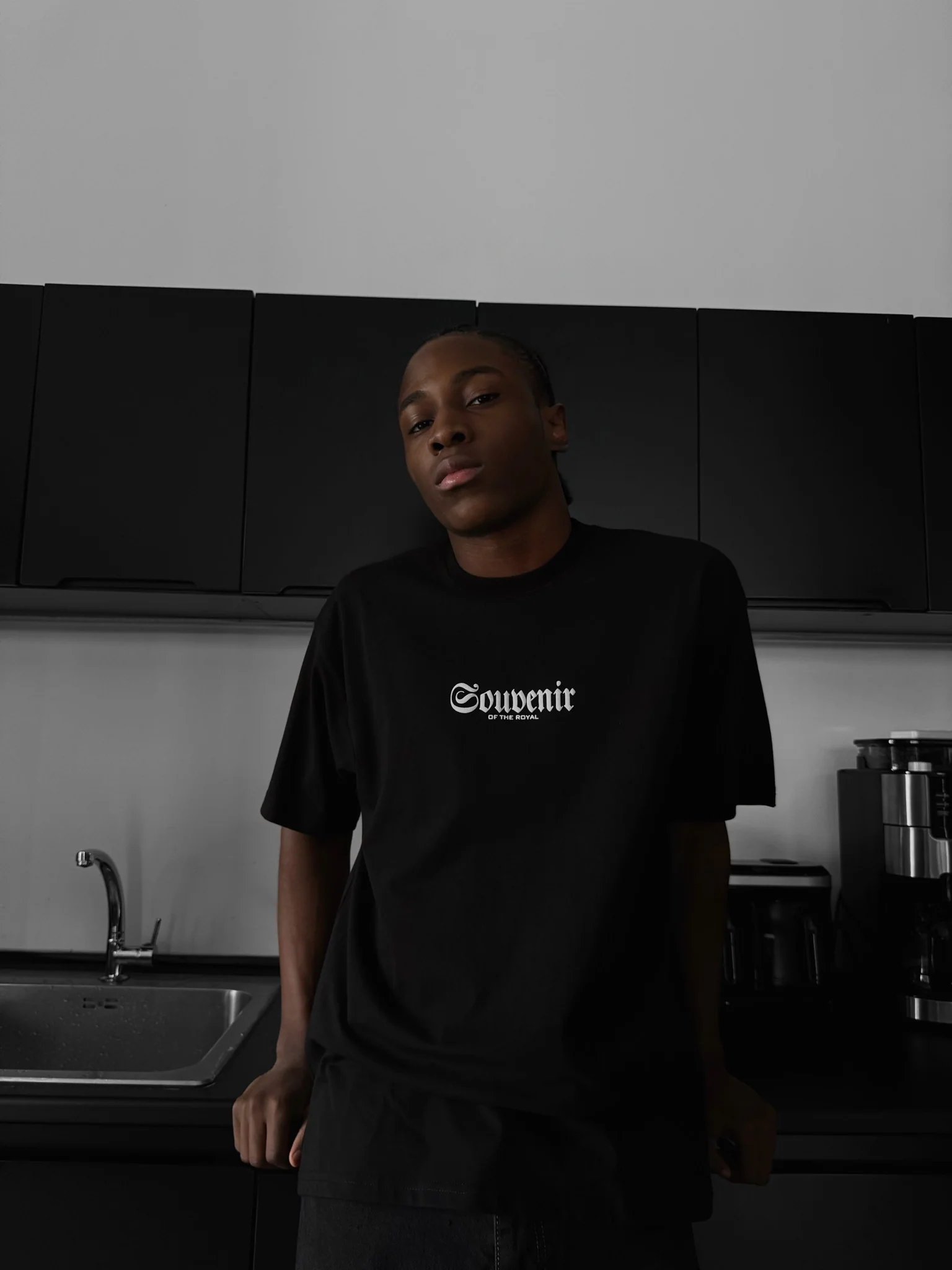 Oversize Souvenir T-Shirt - Black - Image 6
