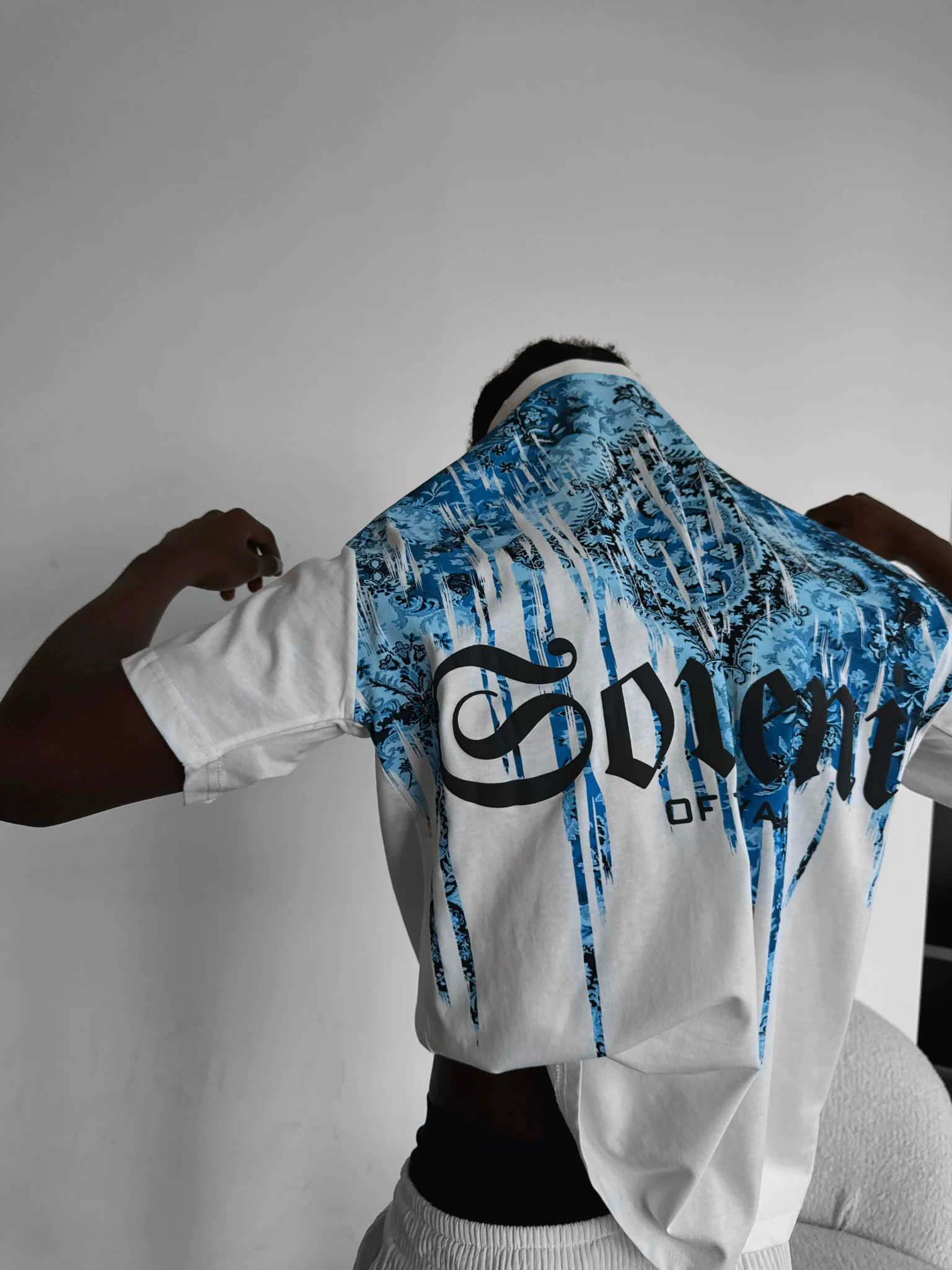 Oversize Souvenir T-Shirt - Ecru - Image 2