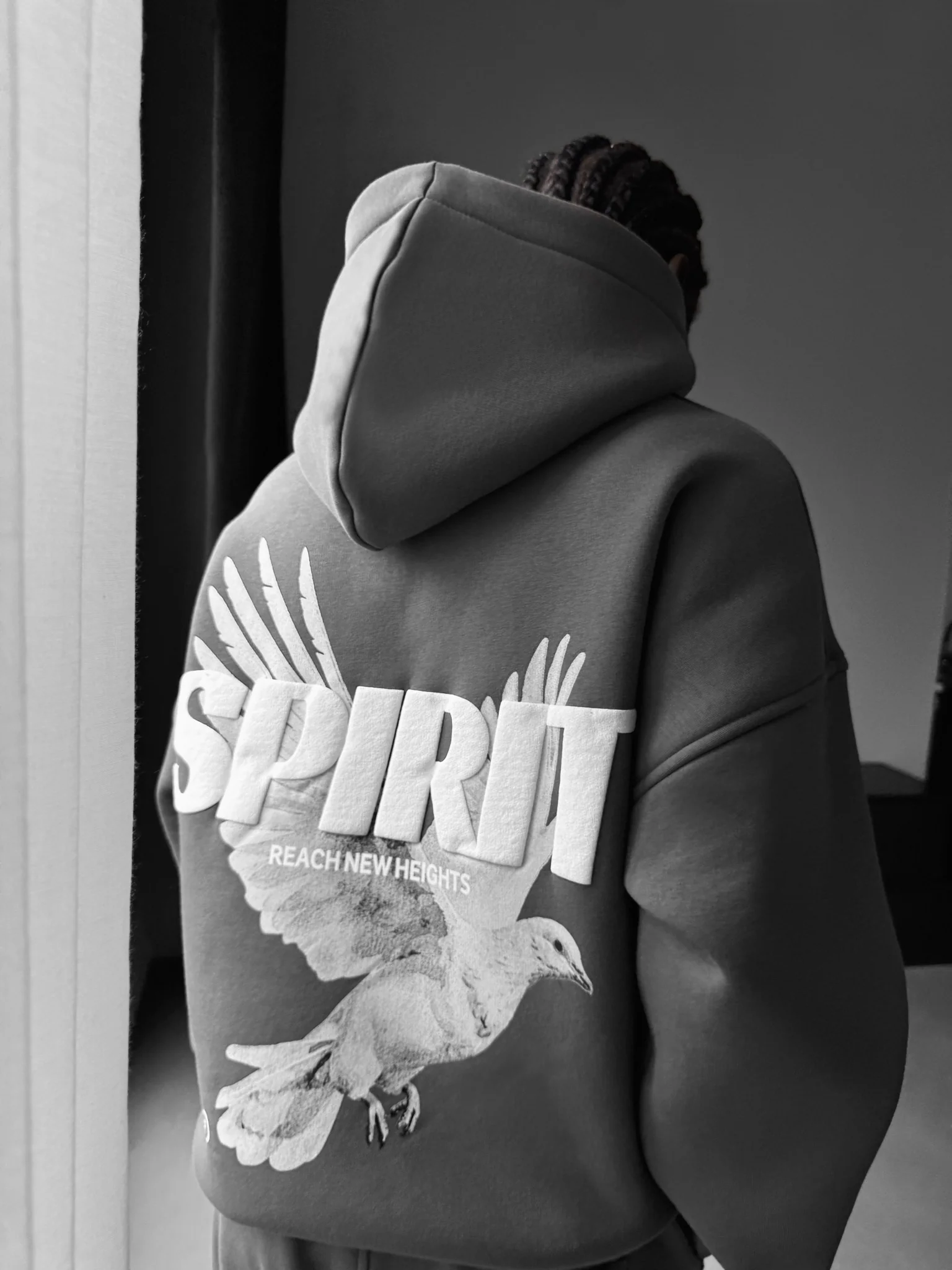 Oversize Spirit Hoodie - Anthracite - Image 3