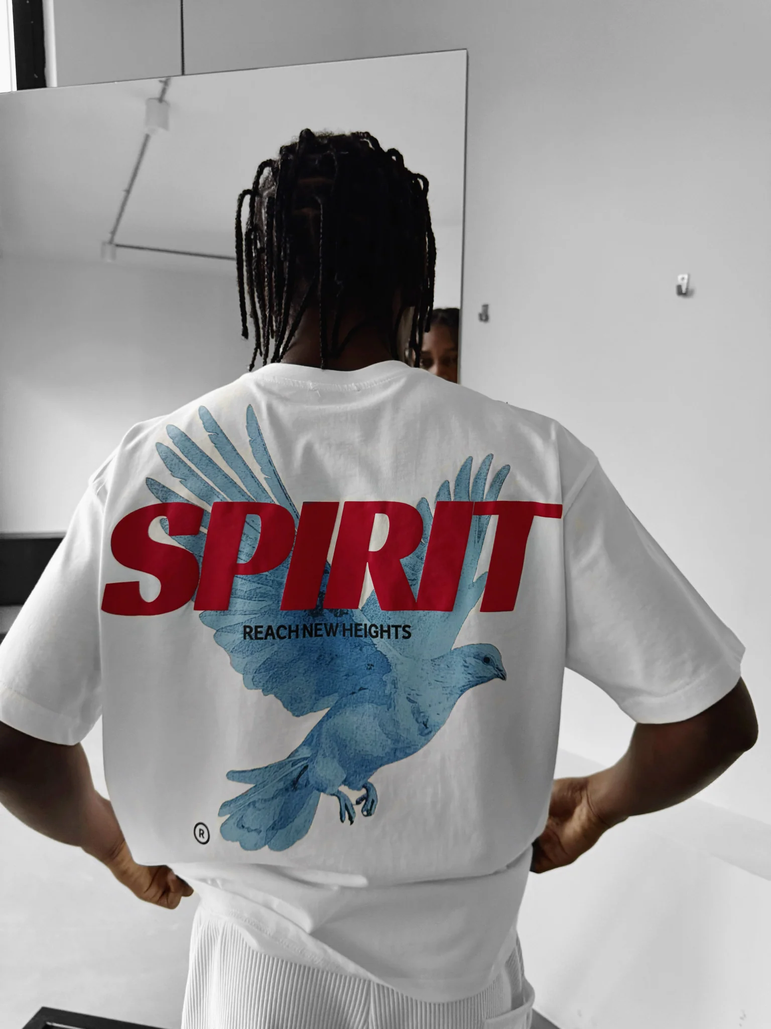 Oversize Spirit T-Shirt - Ecru - Image 2