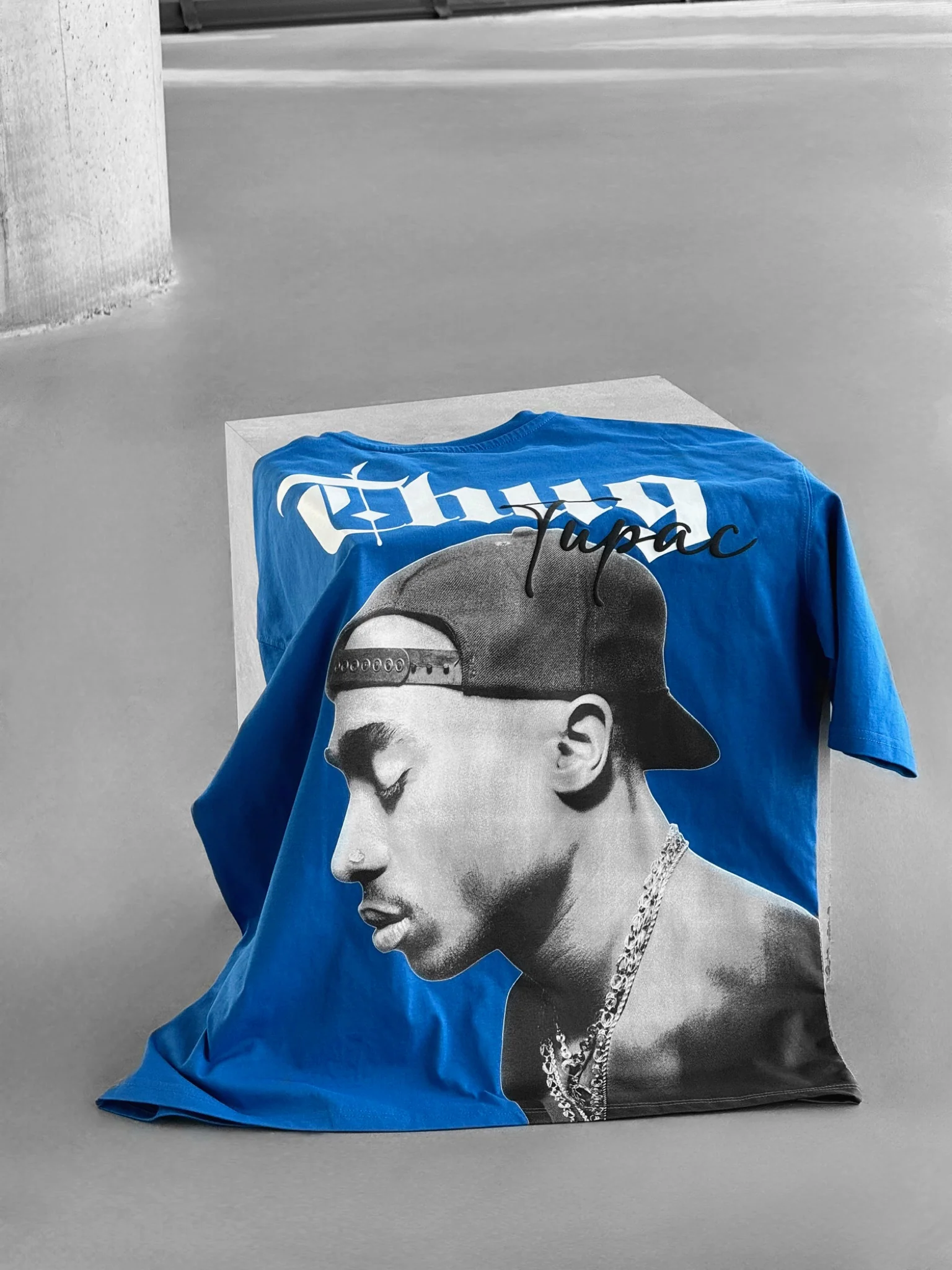 Oversize Thug Life T-shirt - Saks - Image 2