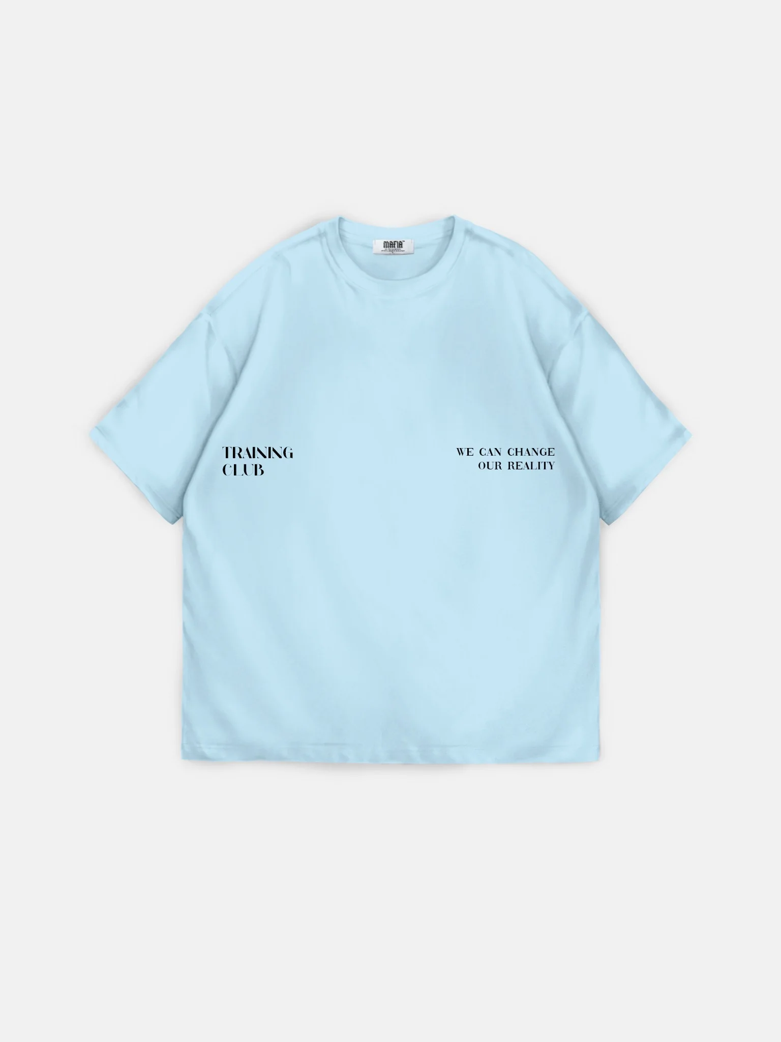 Oversize Training Club T-Shirt - Baby Blue - Image 4