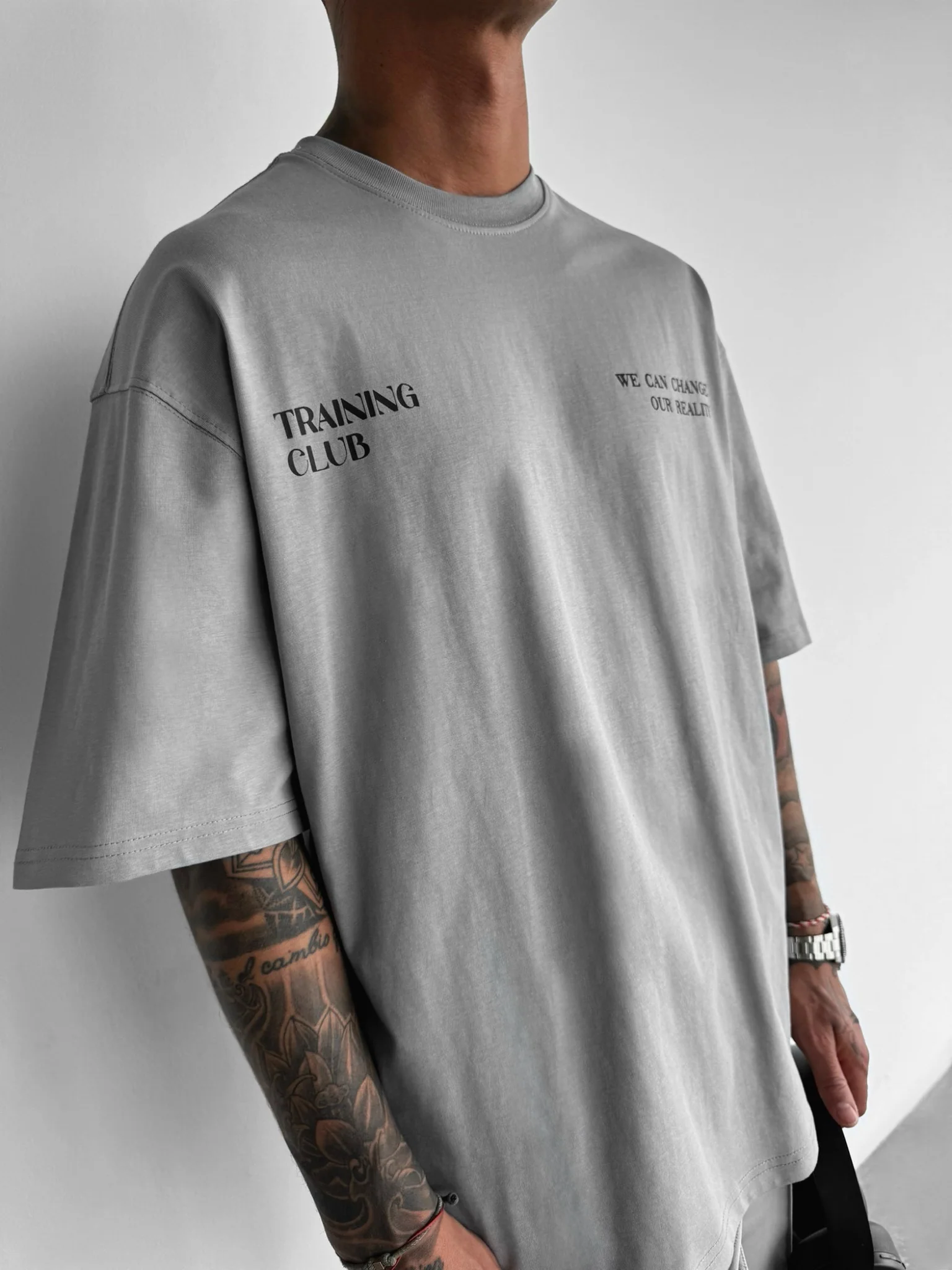 Oversize Training Club T-Shirt - Grey - Image 2