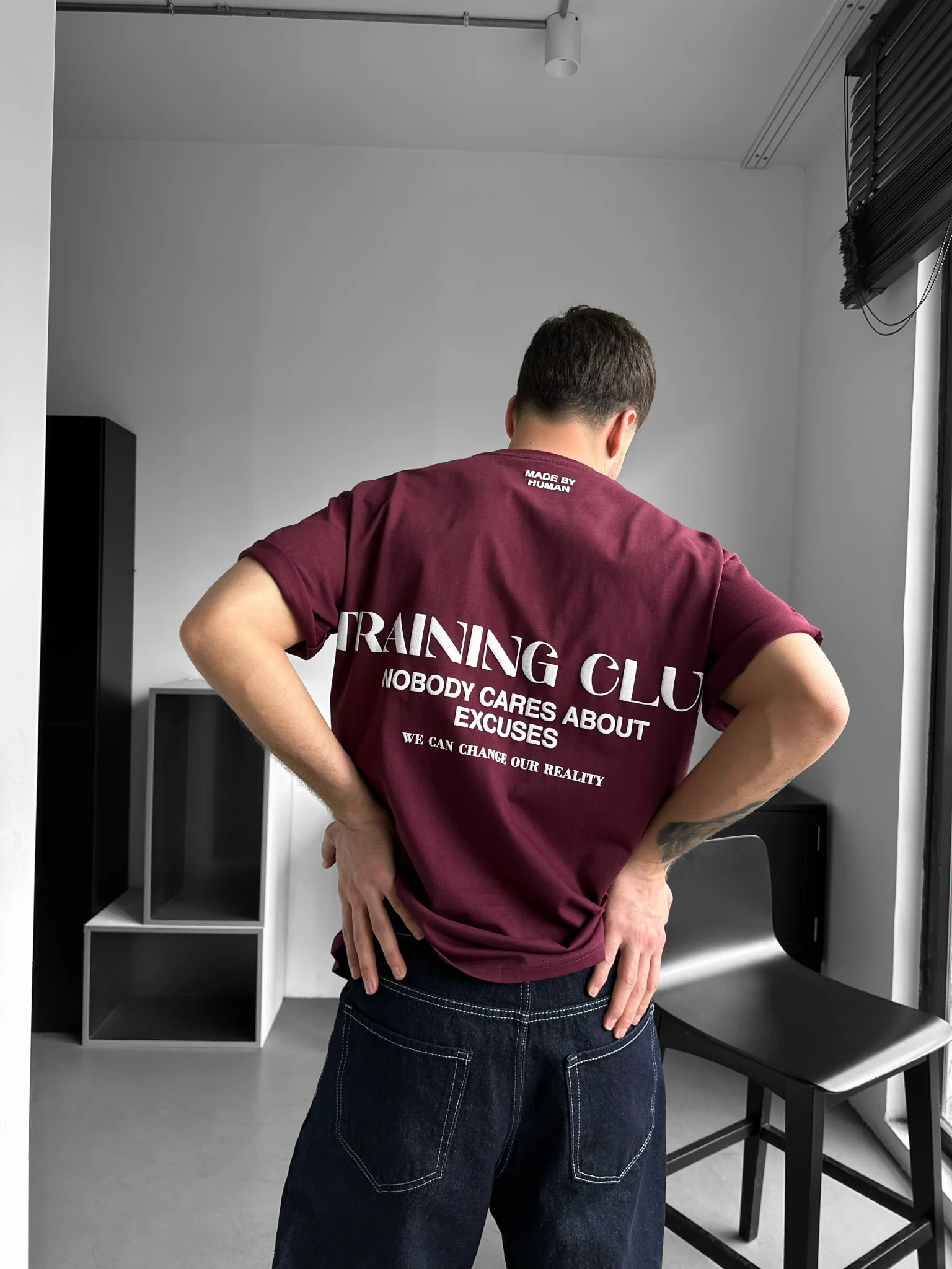 Oversize Training Club T-Shirt - Port Royale - Image 2
