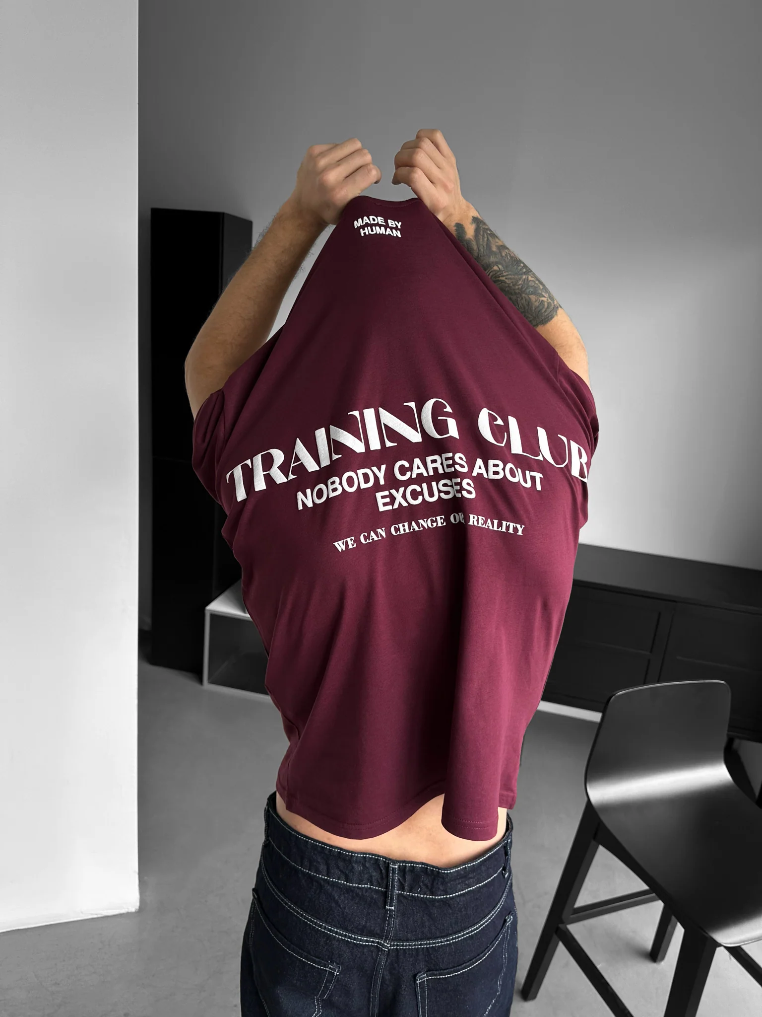 Oversize Training Club T-Shirt - Port Royale - Image 3