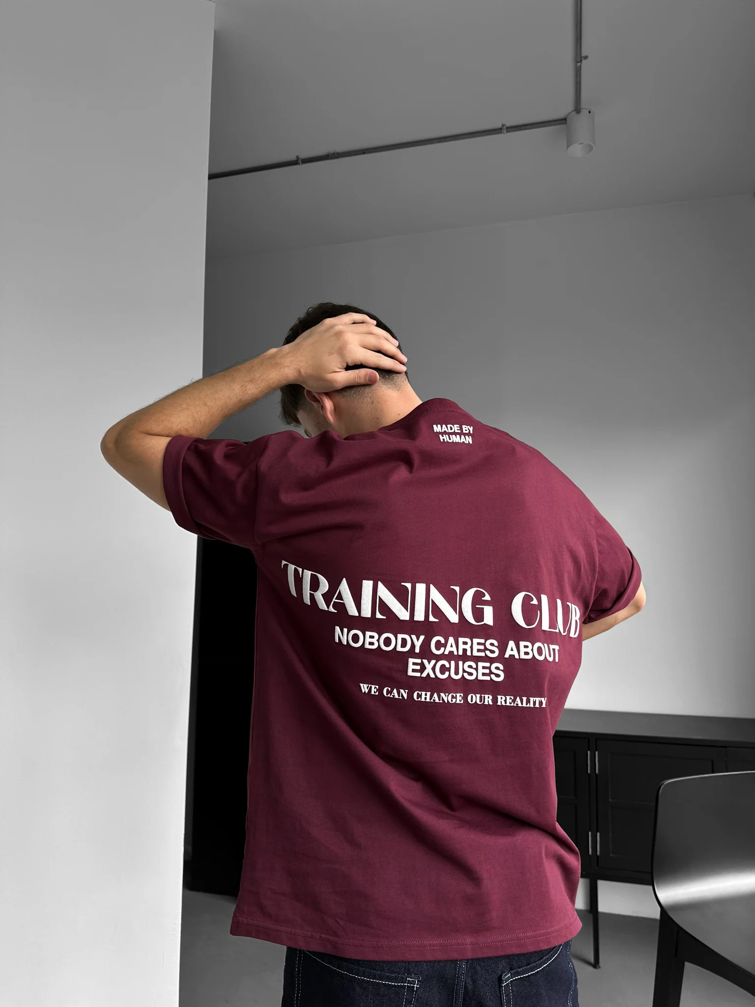 Oversize Training Club T-Shirt - Port Royale - Image 4