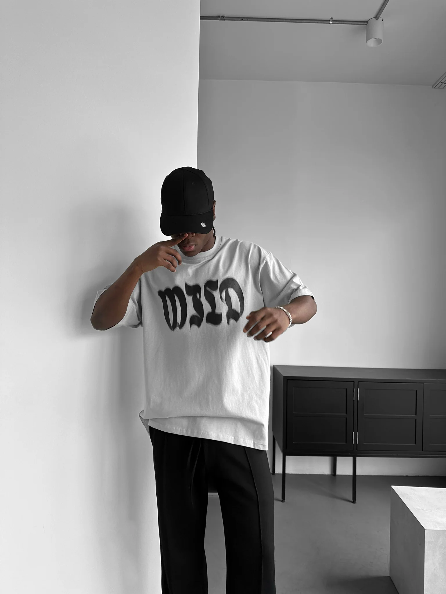 Oversize Wild T-shirt - Grey - Image 2