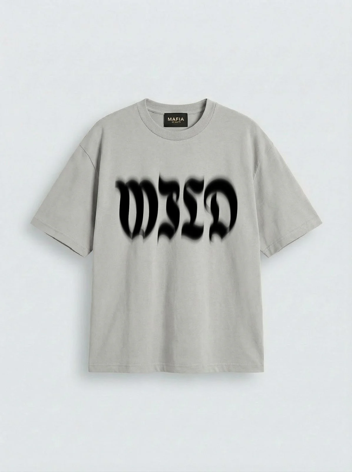 Oversize Wild T-shirt - Grey - Image 6