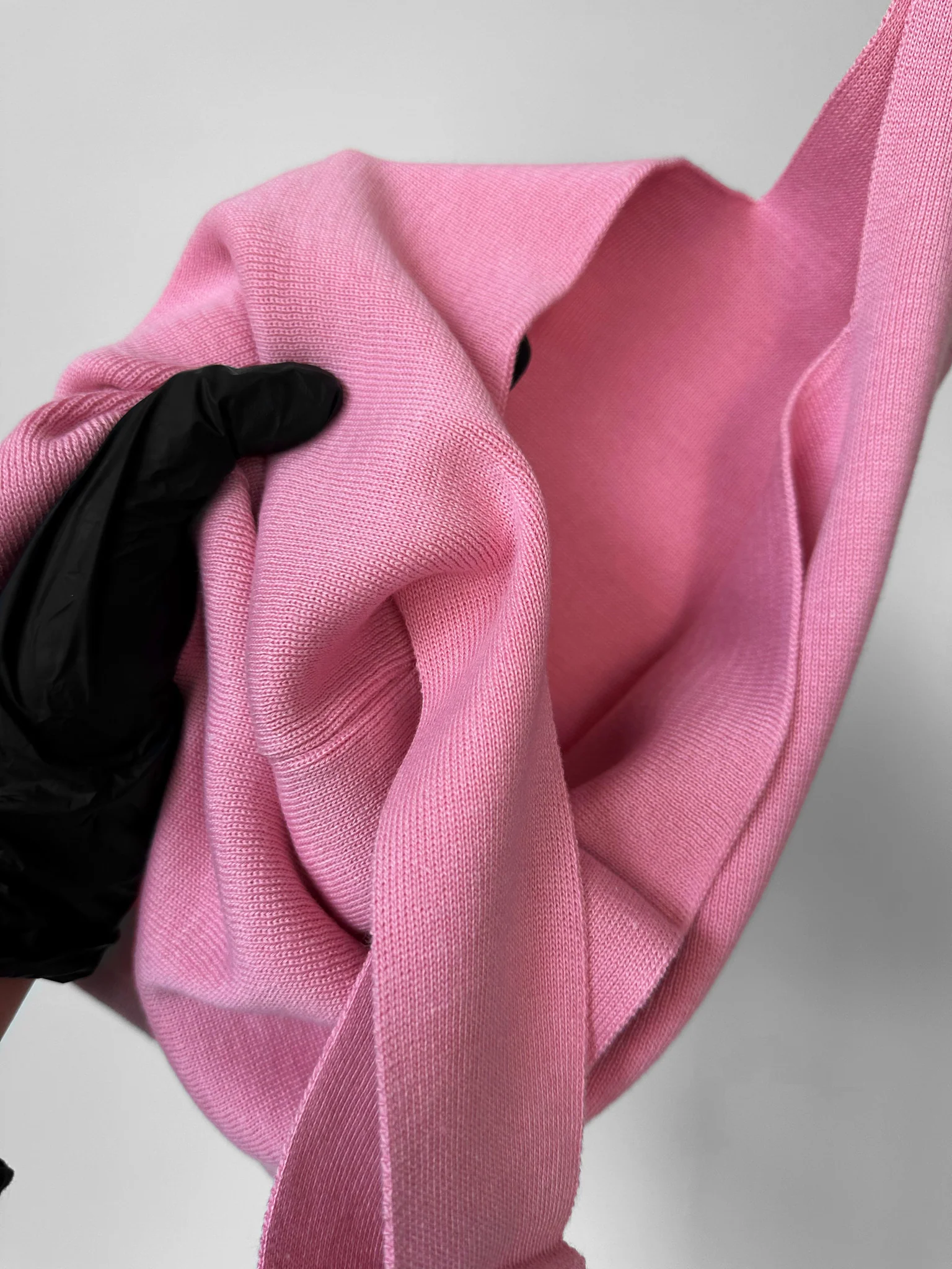 Square Neck Knit Top - Pink - Image 4